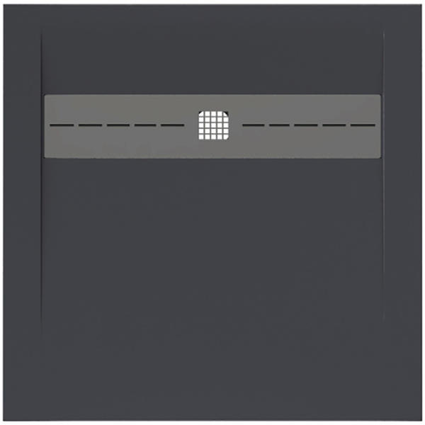 Душевой поддон Allen Brau Infinity 8.21001-AM Антрацит 90x90