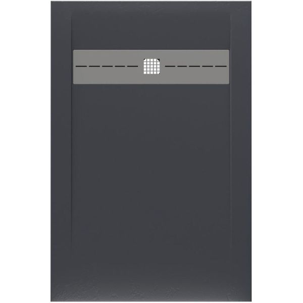 Душевой поддон Allen Brau Infinity 8.21002-AM Антрацит 120x80 Душевой поддон Allen Brau Infinity 8.21002-AM Антрацит 120x80