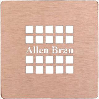 Накладка для сифона Allen Brau Priority 8.310N1-60 медь браш 100х100 Накладка для сифона Allen Brau Priority 8.310N1-60 медь браш 100х100