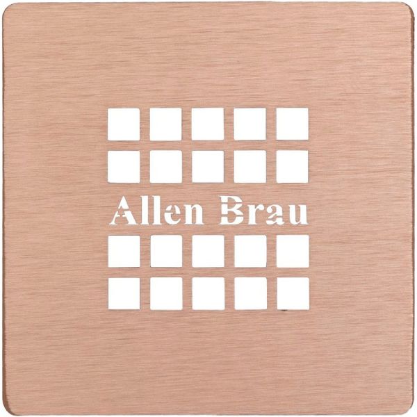 Накладка для сифона Allen Brau Priority 8.310N1-60 медь браш 100х100 Накладка для сифона Allen Brau Priority 8.310N1-60 медь браш 100х100