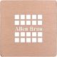 Накладка для сифона Allen Brau Priority 8.310N1-60 медь браш 100х100 Накладка для сифона Allen Brau Priority 8.310N1-60 медь браш 100х100