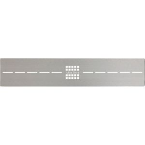 Накладка для сифона Allen Brau Infinity 8.210N4-BA серебро браш 120х90