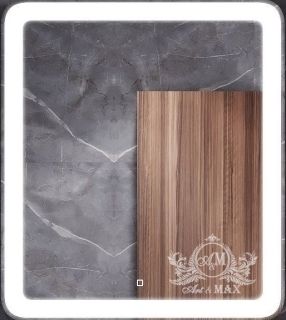 Зеркало с подсветкой Art&Max Latina 70x80см AM-Lat-700-800-DS-F Зеркало с подсветкой Art&Max Latina 70x80см AM-Lat-700-800-DS-F