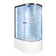 Душевая кабина Deto ЕМ4512 L LED с гм. 120х80х220 см
