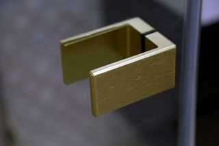 Душевой уголок Cezares Bellagio 140x100см брашированное золото BELLAGIO-AH-1-140/100-C-BORO
