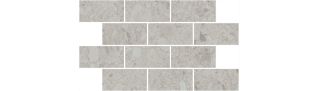 Декор Kerama Marazzi DD605820\MM Чеппо ди Гре мозаичный серый светлый матовый обрезной 34.6x20x0,9