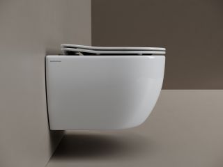 Унитаз подвесной Ceramicanova Игра (Play) CN3001T торнадо белый