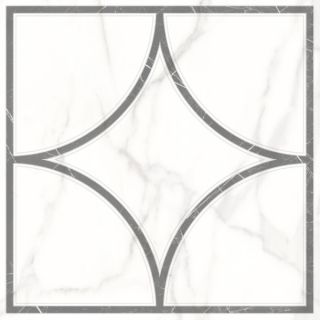 Декор LASSELSBERGER Каррара 7346-0002 Нова 45х45  (7346-0002) (4шт) геометрия (С)