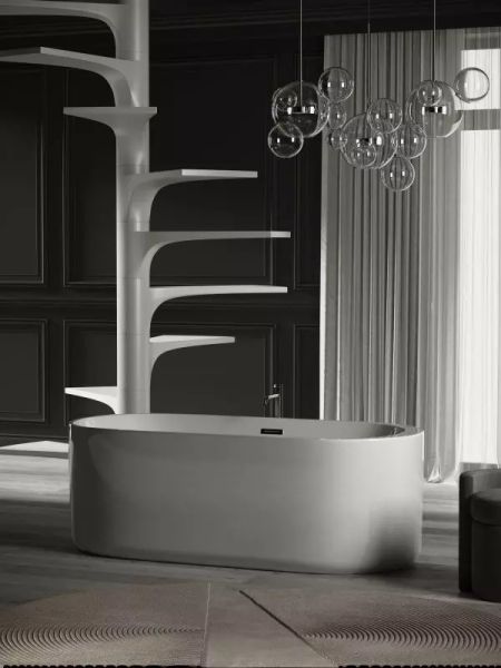 Акриловая ванна Sancos Fiori FB04 170x80см белый