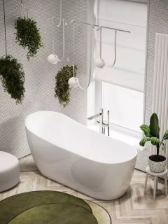 Акриловая ванна Sancos Perla FB06 170x72см белый Акриловая ванна Sancos Perla FB06 170x72см белый