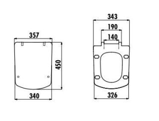Крышка-сиденье Creavit Lara KC1603.01.0000E микролифт