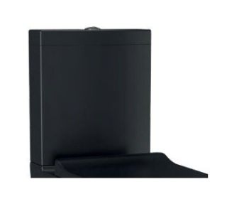 Бачок для унитаза Creavit Lara LR410-00SM00E-0000 чёрный матовый