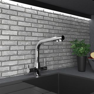 Смеситель для кухни Paini Arena 92CR6433VEB90DAKM с подводом для фильтра хром