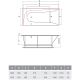 Акриловая ванна Vayer Boomerang 180x80 L Гл000010188 без гидромассажа