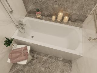 Акриловая ванна Vayer Milana 190x80 Гл000025934 без гидромассажа Акриловая ванна Vayer Milana 190x80 Гл000025934 без гидромассажа