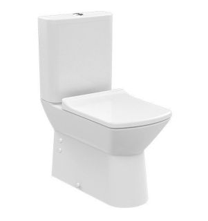 Унитаз-компакт Creavit Nova NV361-11CB00E-0000 безободковый белый