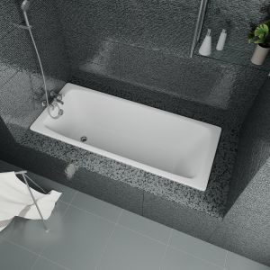 Ванна чугунная Delice Biove DLR220509R-AS 170x75 с ручками