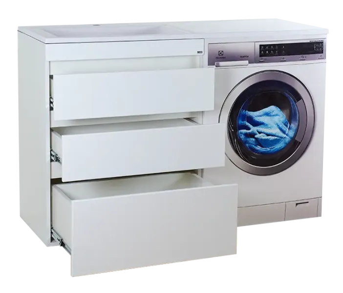 Напольная тумба под раковину Misty Фостер 70  УТ000008405 белый