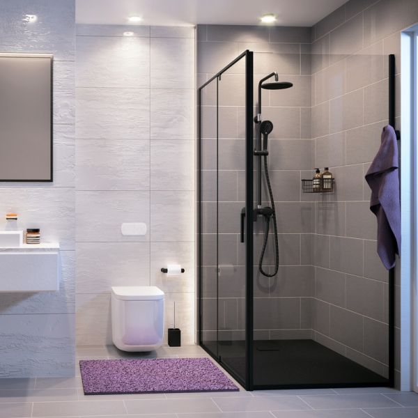 Душевой уголок Wasserkraft Elbe 74P17 100x80 см