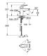 Смеситель для раковины GROHE Eurosmart 33188003 хром