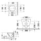 Унитаз Duravit D-Neo 2587090000 подвесной белый