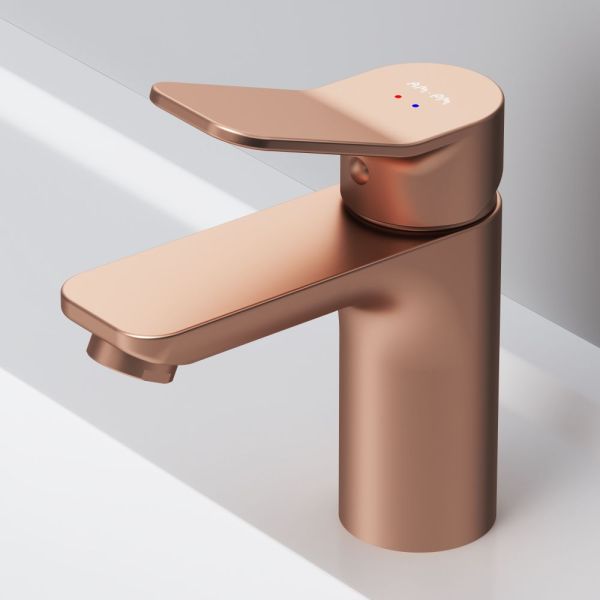 Смеситель для раковины AM.PM  X-Joy F85A02144 розовое золото