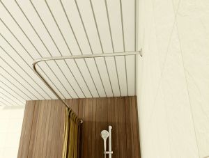 Карниз для ванны Relisan Trinity 170х130 Гл000010902 Хром