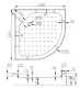 Душевая кабина Avacan CK2010LED 100x100 см хром