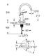 Смеситель для кухни Grohe Eurosmart 33202003 хром