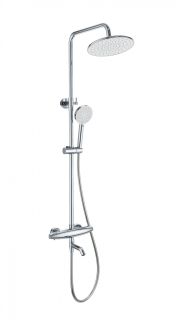 Душевая стойка Wonzon & Woghand Capsule WW-B3031-A3-CR с термостатом хром Душевая стойка Wonzon & Woghand Capsule WW-B3031-A3-CR с термостатом хром