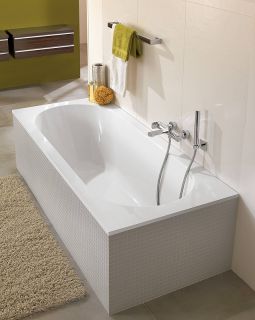Ванна Villeroy Boch Oberon UBQ160OBE2V-01 160 x 75 см квариловая