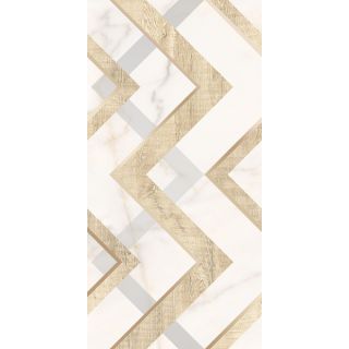 Декор Azori 589002001 APULIA ORO GEOMETRIA 31,5х63 (6шт)