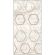 Декор Azori 589002003 APULIA ORO HEXAGONE 31,5х63 (6шт)