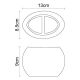 Wasserkraft Eider K-33328A Стакан для зубных щеток Wasserkraft Eider K-33328A Стакан для зубных щеток