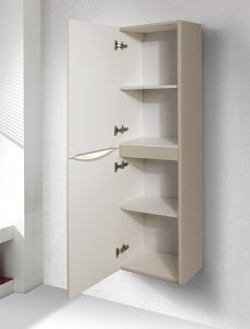 Шкаф-колонна BelBagno подвесной левосторонний 40x150см Bianco Opaco FLY-MARINO-1500-2A-SC-BO-P-L