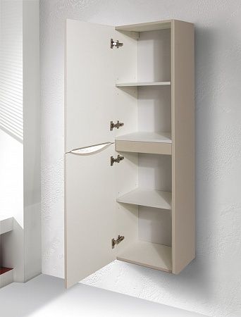 Шкаф-колонна BelBagno подвесной левосторонний 40x150см Bianco Opaco FLY-MARINO-1500-2A-SC-BO-P-L