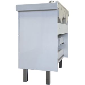 Тумба с раковиной Comforty Никосия 00-00011162 80 см белый