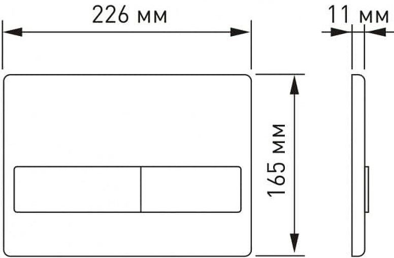 Комплект Berges 4в1 042449: инсталляция NOVUM кнопка L5 SoftTouch чёрная унитаз Strati Rimless сиденье Strati Slim SO