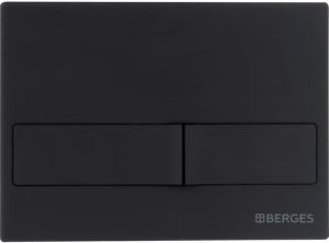 Комплект Berges 4в1 042449: инсталляция NOVUM кнопка L5 SoftTouch чёрная унитаз Strati Rimless сиденье Strati Slim SO
