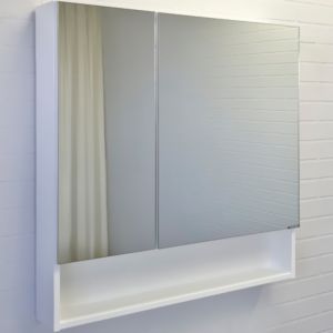 Зеркало-шкаф Comforty Никосия 00-00011198 80 см белый