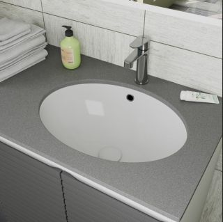 Раковина под столешницу D&K Venice белая 605*440*205мм (DT1021716)