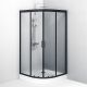 Душевой уголок AM.PM Gem 100х100 W90G-401-100BT профиль Черный матовый стекло прозрачное