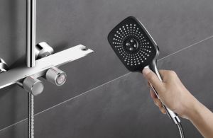 Душевая стойка Milleau TIRA MLHA223PDD-GM хром