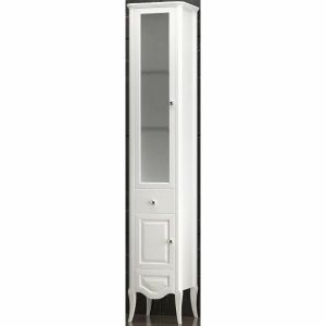 Шкаф-колонна Opadiris Брунелла 38 L 00-00004341 Белый матовый