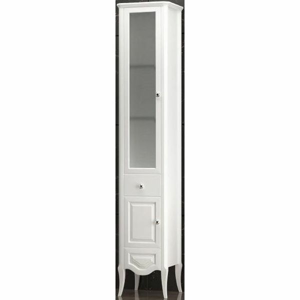Шкаф-колонна Opadiris Брунелла 38 L 00-00004341 Белый матовый