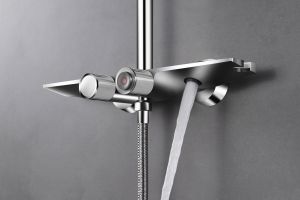 Душевая стойка Milleau TIRA MLHA223PDD-GM хром
