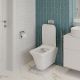Унитаз Ceruttispa Nivolet Aria PP CT9034 подвесной