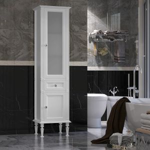Шкаф-колонна Opadiris Кантара 46 R 00-00004354 Белый матовый