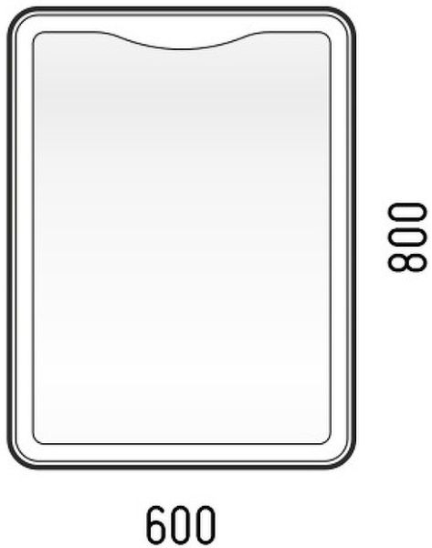 Зеркало с подсветкой Corozo Орли 60см SD-00001115
