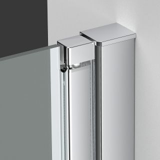 Душевая дверь Vincea Alpha 65 VDP-3AL650MT профиль Хром стекло текстурное